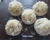 Baconos, rozmaringos, fokhagymás töltött gomba recept fázis 7 fotója