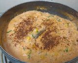 A picture of step 7 of Paneer & Corn 🌽Curry.