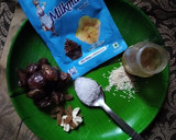 A picture of step 1 of Dates modak.