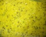 A picture of step 3 of Urad daal with Jowar roti.