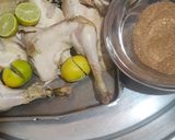 صورة لخطوة 3 من وصفة الدجاج المقلي بطعم الشوي 🍗🍗