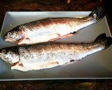 Foto del paso 1 de la receta: Trucha sobre cama de hortalizas al horno