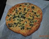 A picture of step 6 of Keto Garlic Bread with almond flour   نان سیر با آرد بادام.