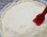 Foto del passaggio 8 della ricetta Cavolfiore e prosciutto cotto in pasta sfoglia