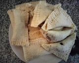 Foto langkah ke 6 dari resep Roti panggang isi pisang keju coklat.
