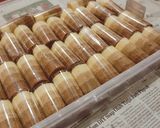 Foto langkah ke 15 dari resep Bolu Gulung Coklat Mocca Vanila.