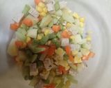 Foto langkah ke 5 dari resep Lontong isi sayur keju mpasi 10 m.