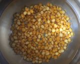 A picture of step 1 of Namkeen chana dal.