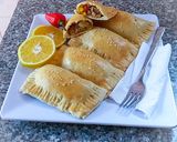 A picture of step 7 of Baked meatpie.