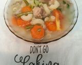 Foto langkah ke 9 dari resep Sup Ceker Daging Ayam Makaroni.