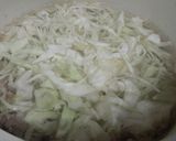 Hình bước làm 2 của món Canh bắp cải thịt xay tép khô