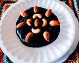 A picture of step 3 of Iron-Rich Black sesames seeds dry fruits kachariya paak.