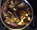 A picture of step 2 of Spicy Eggplant and Pasta.