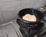 A picture of step 3 of Poori.