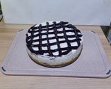 Foto langkah ke 3 dari resep Blueberry Cheese Cake.