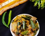 भिन्डी दो प्याज़ा (bhindi do pyaza recipe in Hindi) रेसिपी चरण 6 फोटो
