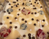 Foto del paso 6 de la receta: Helado de chocolate blanco con frutos rojos bañados en chocolate blanco y sirope de chocolate blanco