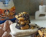 Foto langkah ke 9 dari resep Brownie Choco Chip Cookies.