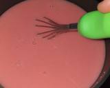 Foto del paso 11 de la receta: Tarta fresca con forma de sandía 🍉🍉🍉