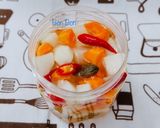 Hình bước làm 3 của món Củ Cải Cà Rốt Ngâm Xí Muội