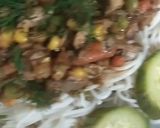 Φωτογραφία βήματος 6 της συνταγής Noodles 🍜 με μανιτάρια 🍄, λαχανικά 🌽🥕🧅🌶️ και κοτόπουλο 🐔