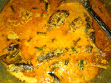 Ikan panggang kuah santan pedas