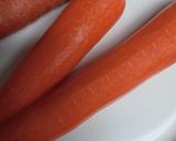 A picture of step 1 of Whiskey Glazed Carrots.