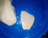 A picture of step 2 of Fryed sweet potato.