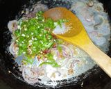 A picture of step 6 of Mexican Potatoes.