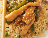 Foto del paso 9 de la receta: Chop suey de Cerdo y Pimiento verde con Arroz blanco