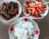Hình bước làm 7 của món Cá saba kho cà