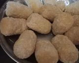 A picture of step 4 of Fried Resha kabab.