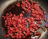 Foto del paso 1 de la receta: Spaghetti con chorizo y burrata
