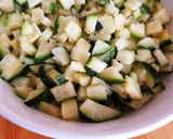 Une image de l'étape 2 de Riz Courgette à l'estragon fraîche du jardin 😋.