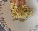 A picture of step 2 of Methi Paratha.