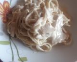 Foto del paso 4 de la receta: Tallarín con salsa blanca
