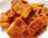Hình bước làm 4 của món Cá basa tẩm bột khô chiên giòn sốt chanh dây
