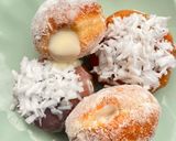 A picture of step 10 of Doughnut or milky doughnut.