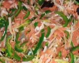 A picture of step 3 of Desi Style Pasta🍜.