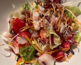 A picture of step 5 of Salad with Beetroot Patties.