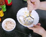 A picture of step 1 of Boil Egg Chicken with Mayo Salad Doll.