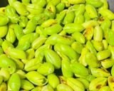 A picture of step 1 of Roasted green peas (Hari boot).