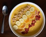 A picture of step 4 of Papaya Mango Banana Blast Smoothie Bowl 𝓥 (𝙿𝚕𝚊𝚗𝚝 𝙱𝚊𝚜𝚎𝚍 𝙼𝚊𝚖𝚊𝚜🌿).