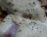 Foto del paso 5 de la receta: Pollo a la pizza con zapallo y papas rellenas y chinchulines