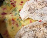 A picture of step 4 of Creamy Tuscan chicken.