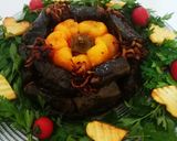 عکس مرحله 2 از دستور دلمه برگ و فلفل