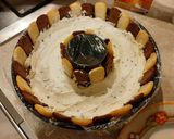 A picture of step 4 of Semifreddo with Pavesini Cookies.