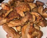 Foto del paso 5 de la receta: Pedacitos de cerdo con salsa de champiñones y cebolla
