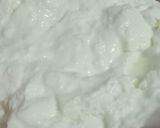 A picture of step 1 of Black currant (Violet) Shrikhand.