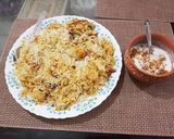 A picture of step 3 of Paneer tikka biryani.
